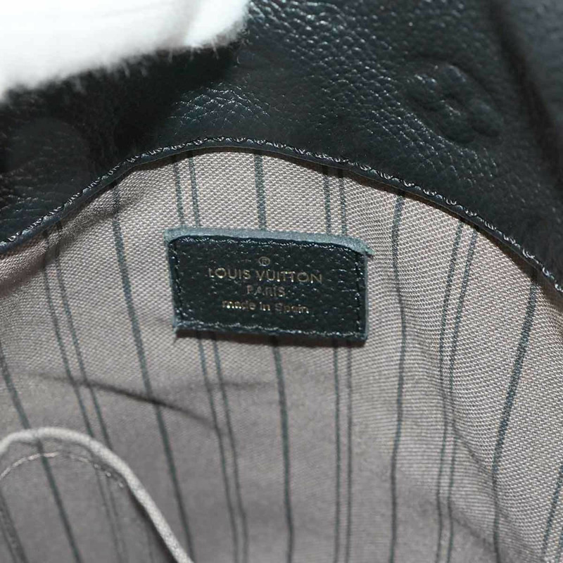 路易威登 Monogram Empreinte Artsy 黑色皮革中型單肩包 (M41066)-6