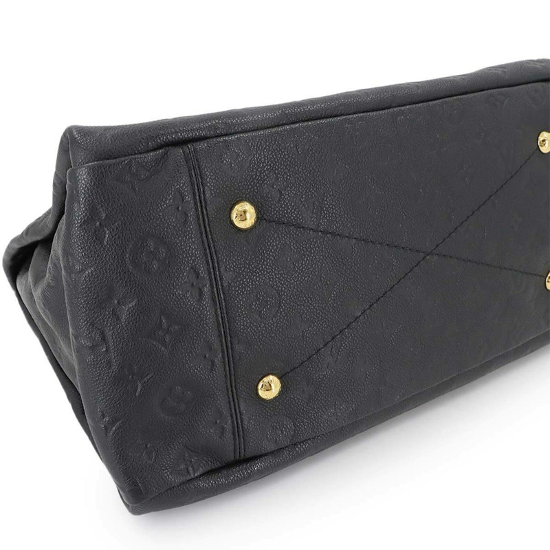 路易威登 Monogram Empreinte Artsy 黑色皮革中型單肩包 (M41066)-8