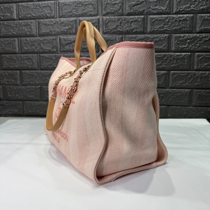 CHANEL 粉色沙灘托特包-2
