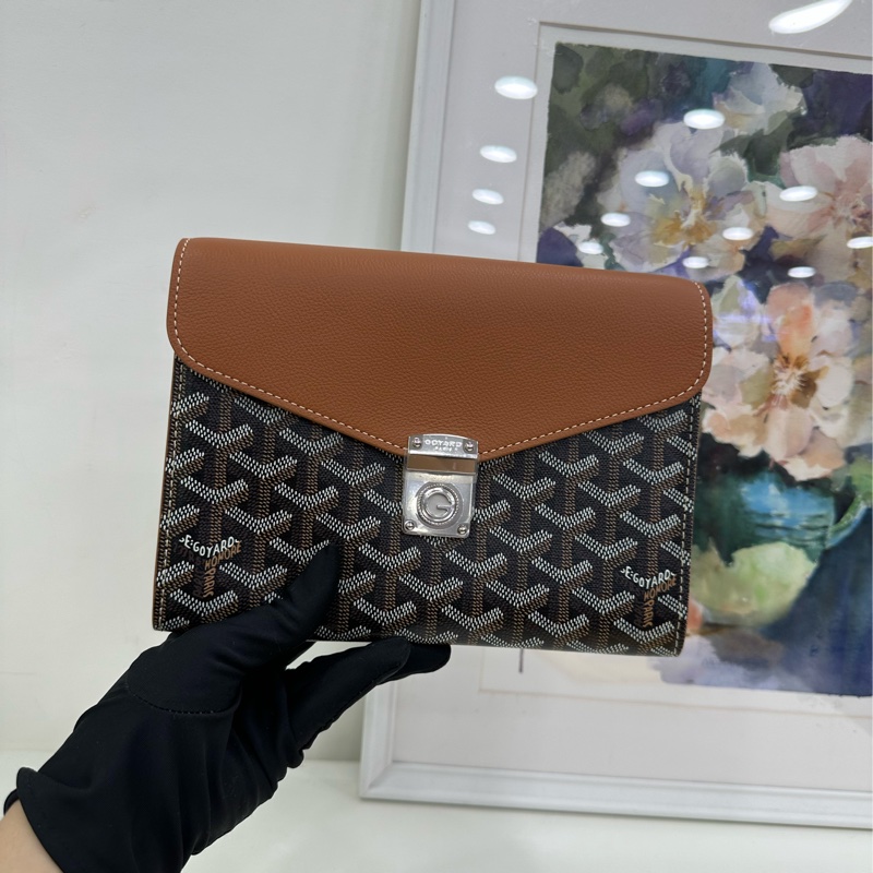 Goyard 戈雅最新信封包Chypre 24年編碼 25年購證 閒置未使用過-8