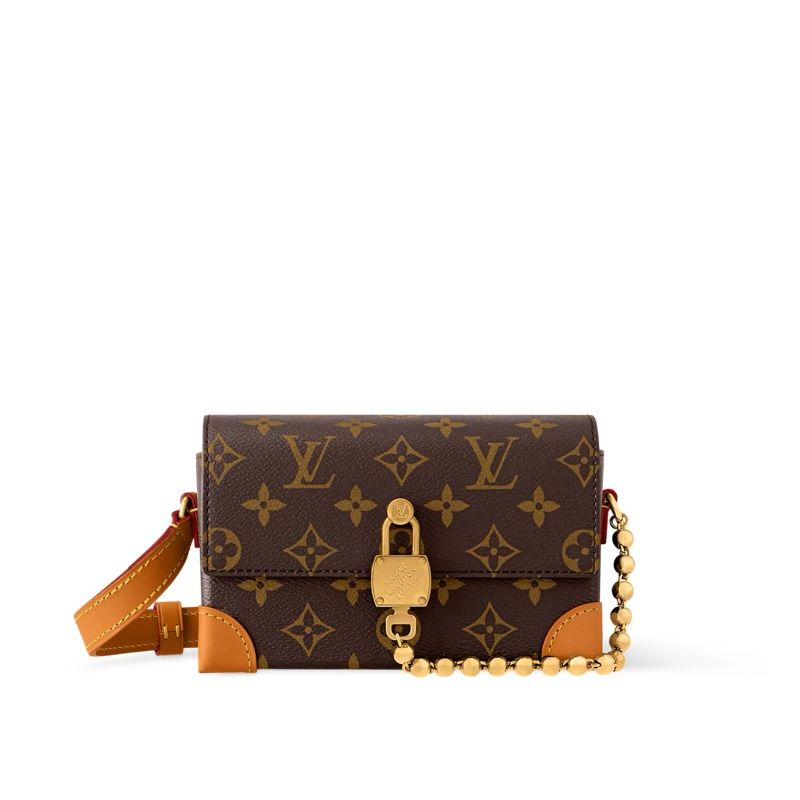 LV 路易威登 steamer 新款老花美包/斜背包/99新美品-0