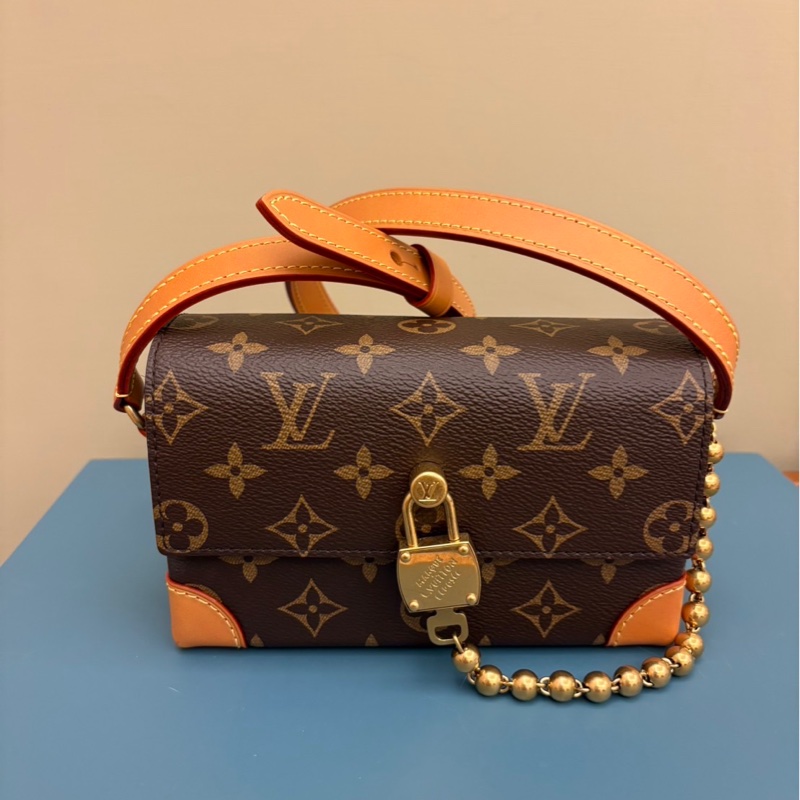 LV 路易威登 steamer 新款老花美包/斜背包/99新美品-1