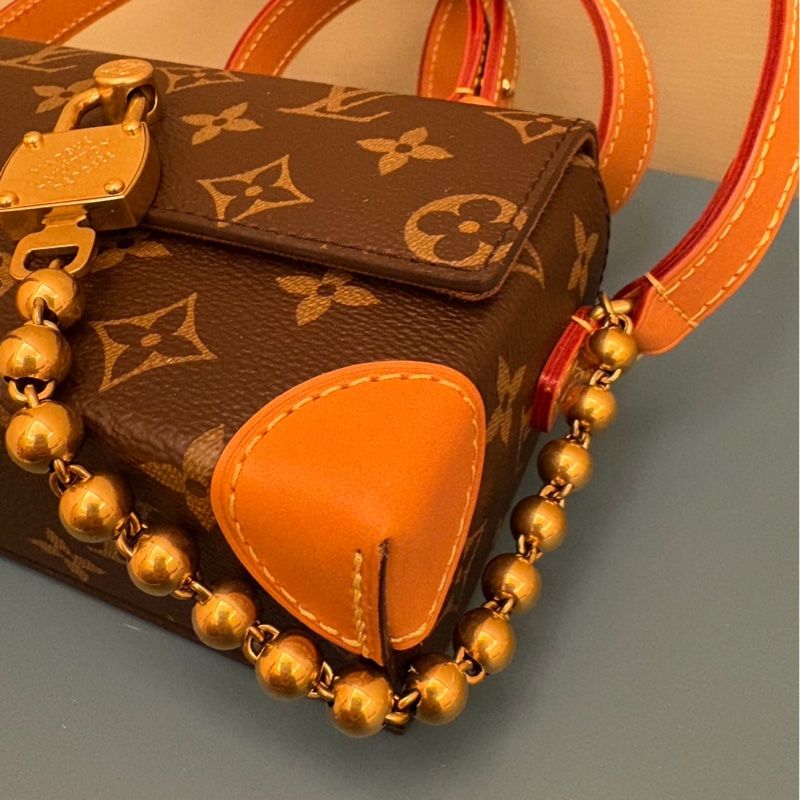 LV 路易威登 steamer 新款老花美包/斜背包/99新美品-3