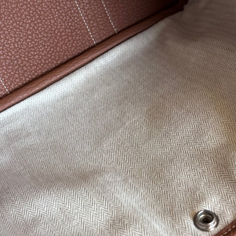 ::Hermes:: Garden Party 金棕 B 刻 花園包GP 30-15