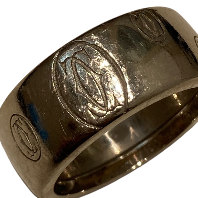 CARTIER 卡地亞 Happy Birthday SIZE:51 18K 戒指 WG-2