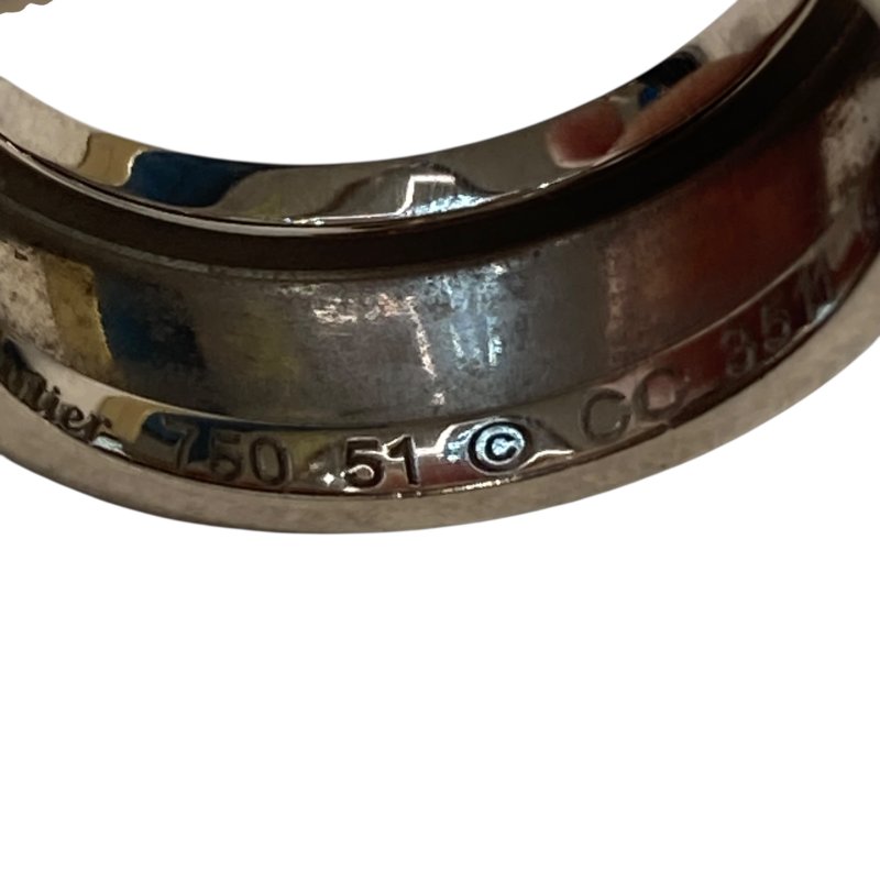 CARTIER 卡地亞 Happy Birthday SIZE:51 18K 戒指 WG-3