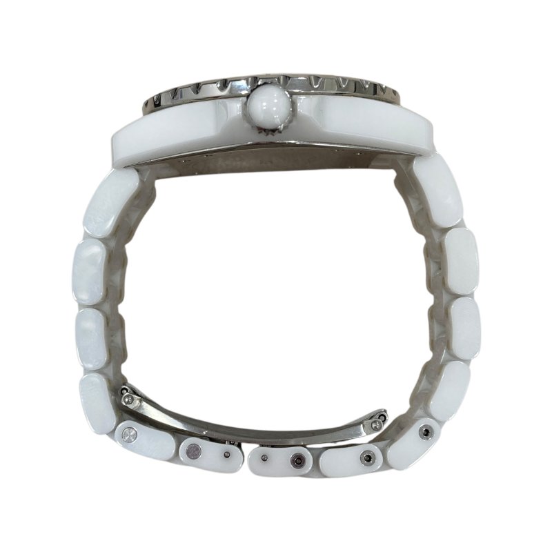 CHANEL 香奈兒 J12 H2125 白 石英 38MM-3