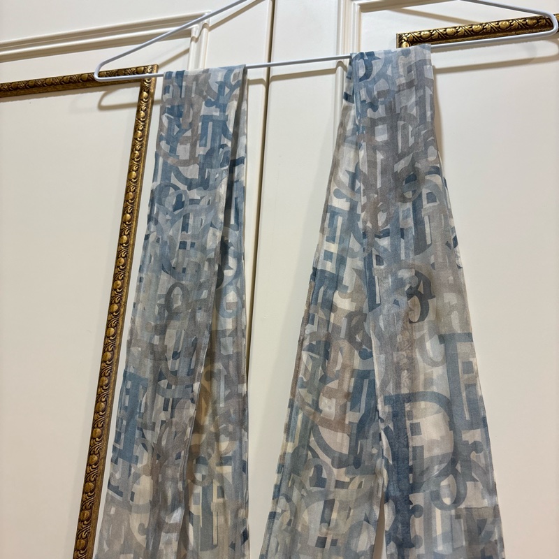 Dior 100%絲巾-5