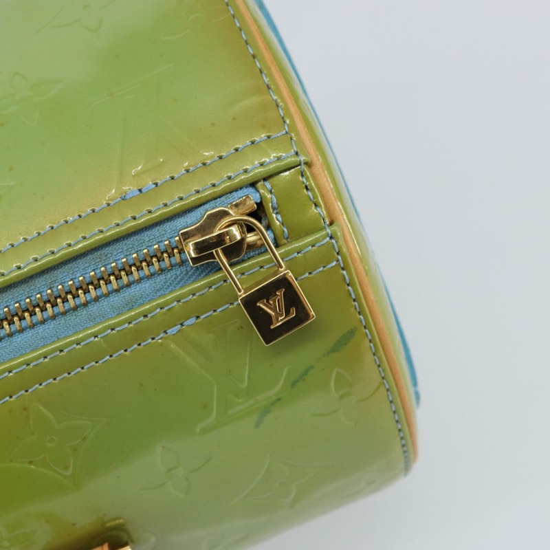 【日本直送】路易威登 Monogram Vernis Bedford 手提包 淡藍色 M91007 LV 授權 144243-16