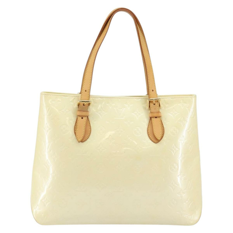 【日本直送】路易威登 Monogram Vernis Brentwood 單肩包 Perle M91512 正品 143619-1