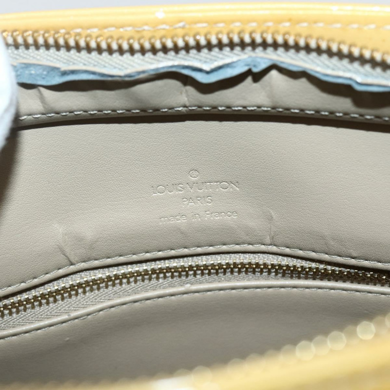 【日本直送】路易威登 Monogram Vernis Houston 手提包米色 M91004 LV 正品 gh930-9