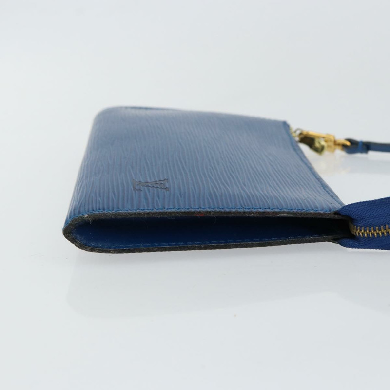 【日本直送】路易威登 Epi Pochette 配件袋 藍色 M52985 LV 正品 yk19395-2