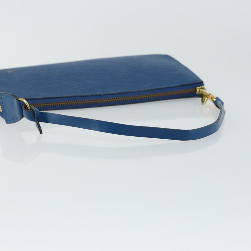 【日本直送】路易威登 Epi Pochette 配件袋 藍色 M52985 LV 正品 yk19395-6