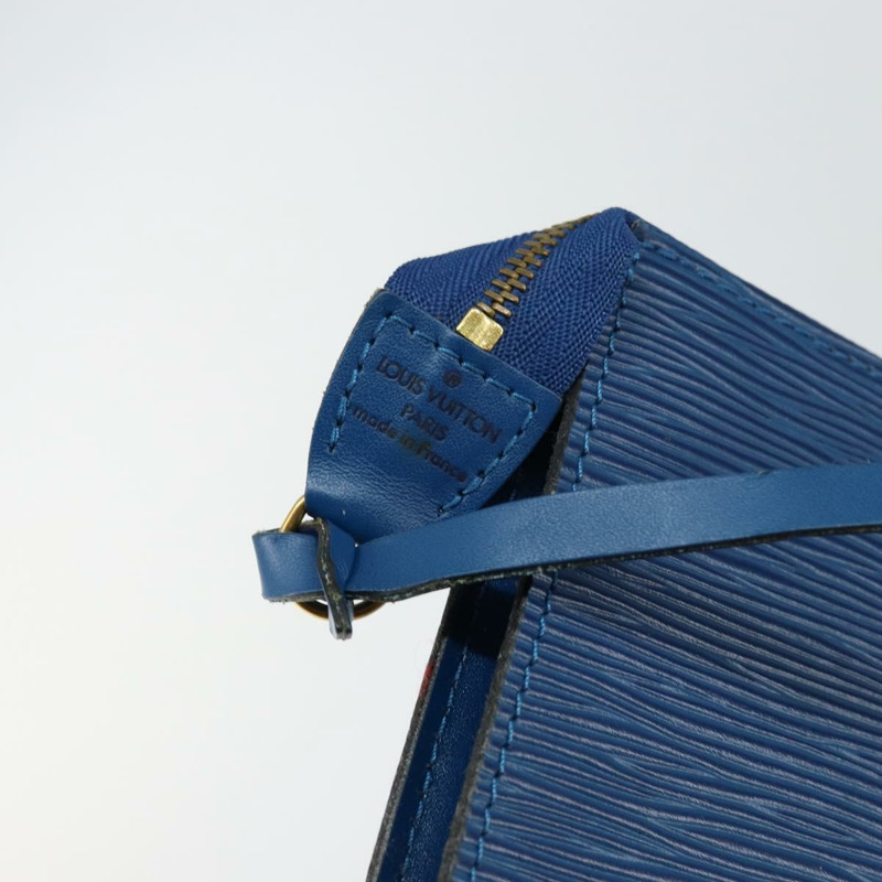 【日本直送】路易威登 Epi Pochette 配件袋 藍色 M52985 LV 正品 yk19395-9