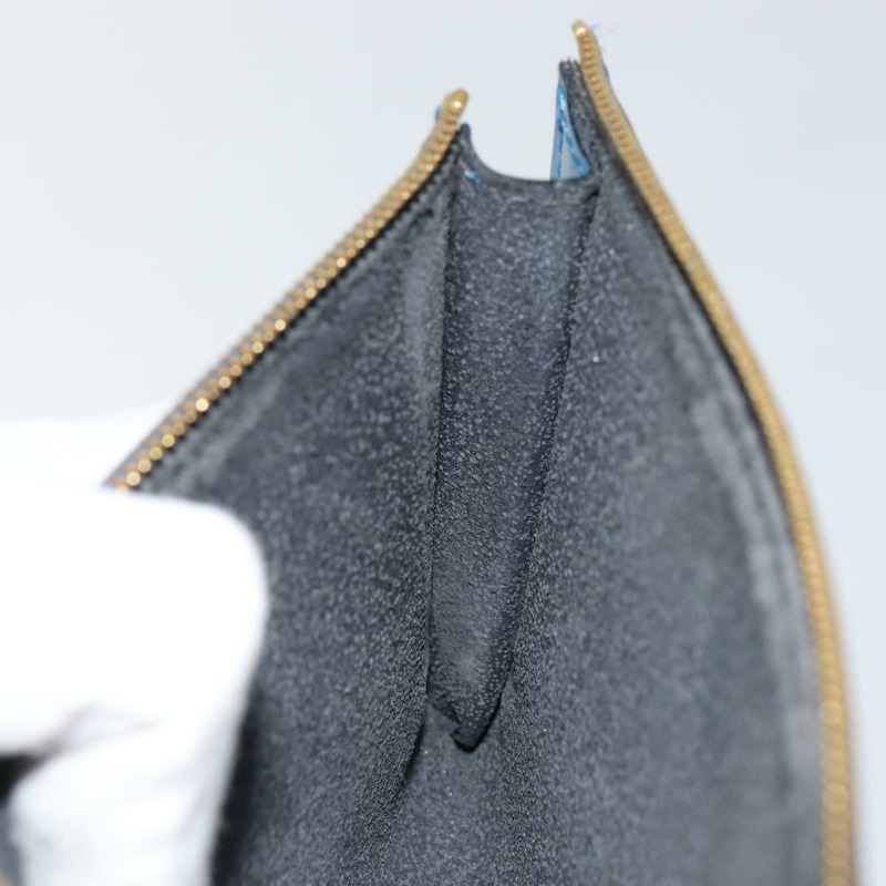 【日本直送】路易威登 Epi Pochette 配件袋 藍色 M52985 LV 正品 yk19395-17