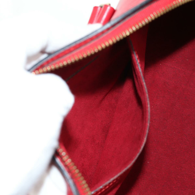 【日本直送】路易威登 Epi Soufflot 手提包紅色 M52227 LV 正品 143466V-19