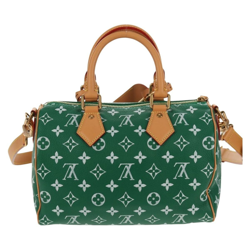 【日本直送】路易威登 Monogram Speedy P9 Bandouliere 25 包綠色 M24423 LV 授權 139047SM-1