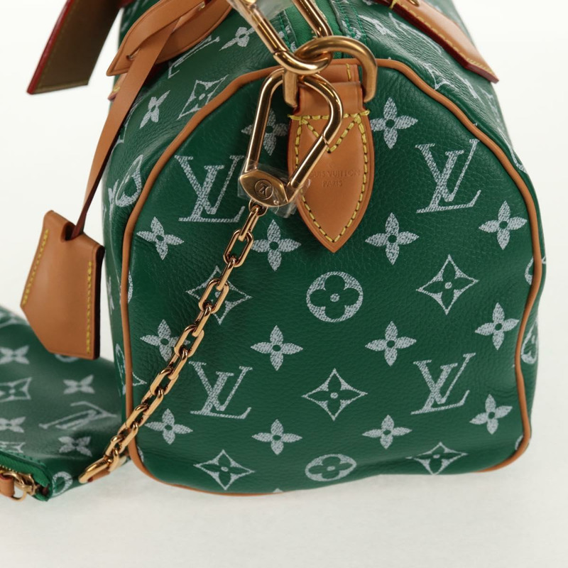【日本直送】路易威登 Monogram Speedy P9 Bandouliere 25 包綠色 M24423 LV 授權 139047SM-2