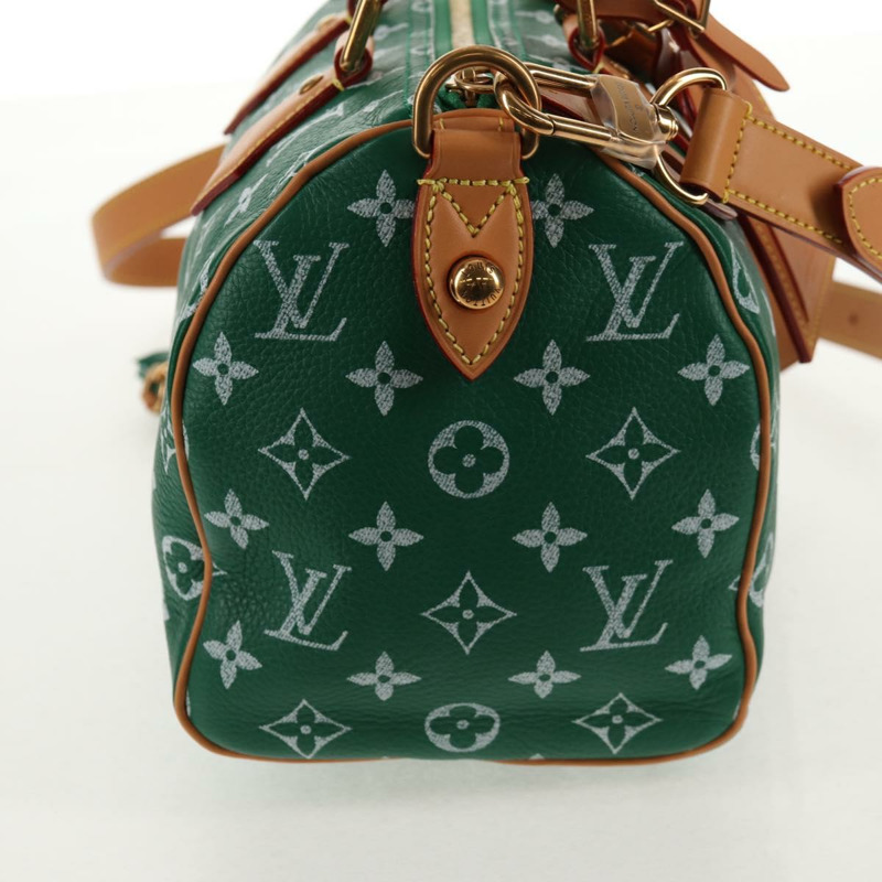 【日本直送】路易威登 Monogram Speedy P9 Bandouliere 25 包綠色 M24423 LV 授權 139047SM-3
