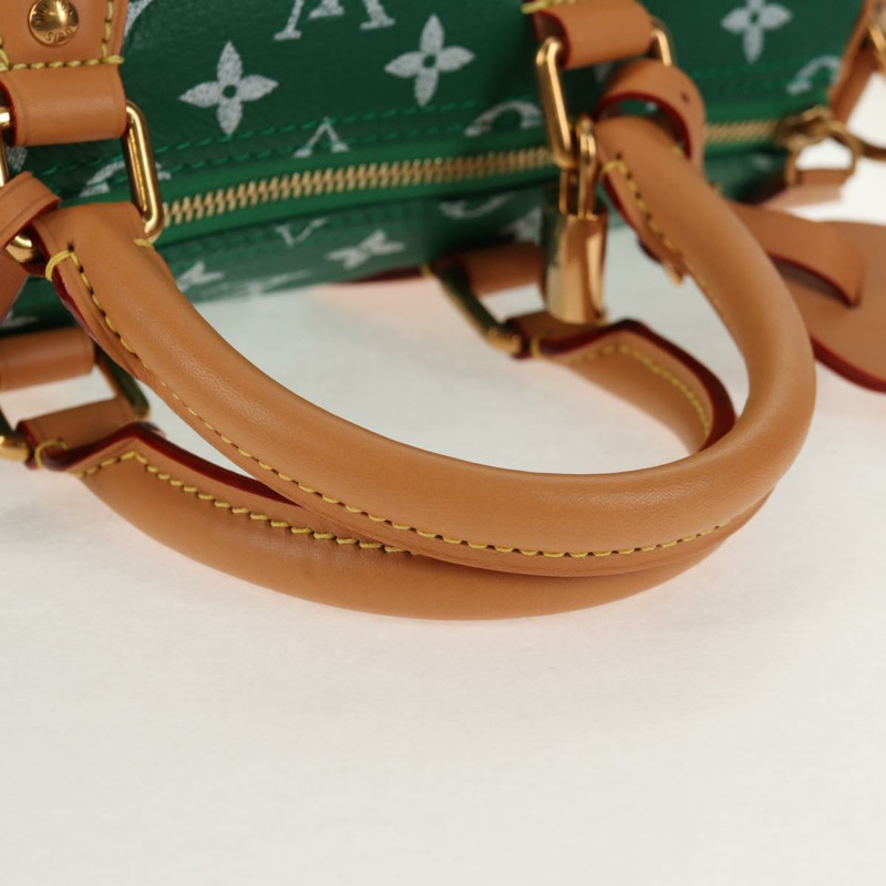 【日本直送】路易威登 Monogram Speedy P9 Bandouliere 25 包綠色 M24423 LV 授權 139047SM-6
