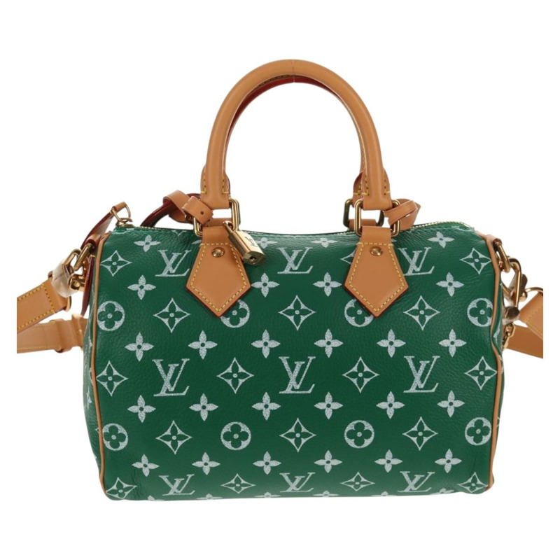 【日本直送】路易威登 Monogram Speedy P9 Bandouliere 25 包綠色 M24423 LV 授權 139047SM-12
