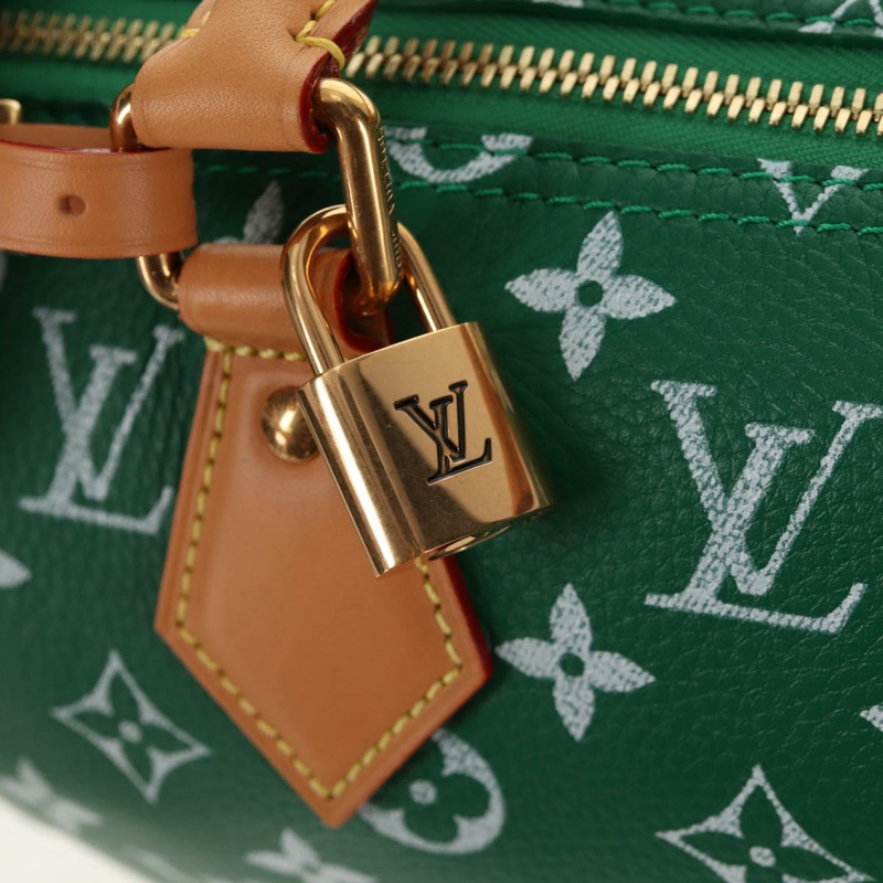 【日本直送】路易威登 Monogram Speedy P9 Bandouliere 25 包綠色 M24423 LV 授權 139047SM-26