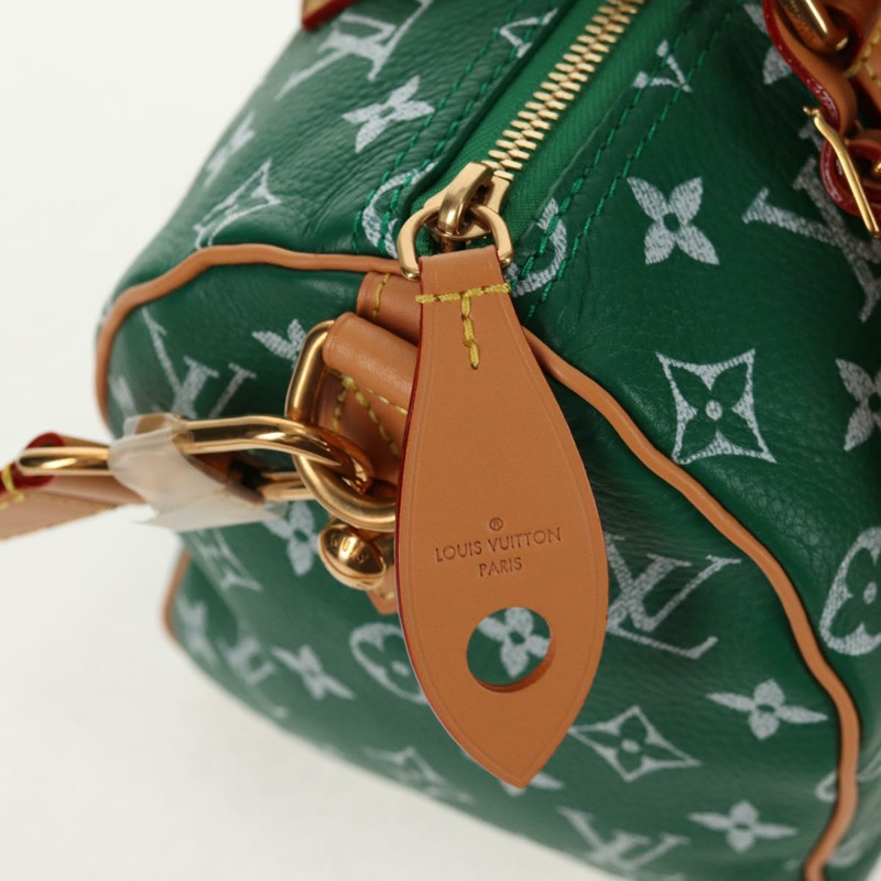 【日本直送】路易威登 Monogram Speedy P9 Bandouliere 25 包綠色 M24423 LV 授權 139047SM-27