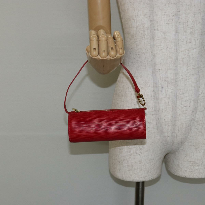 【日本直送】路易威登 Epi Soufflot 手拿包 紅色 LV 正品 BA6134-19