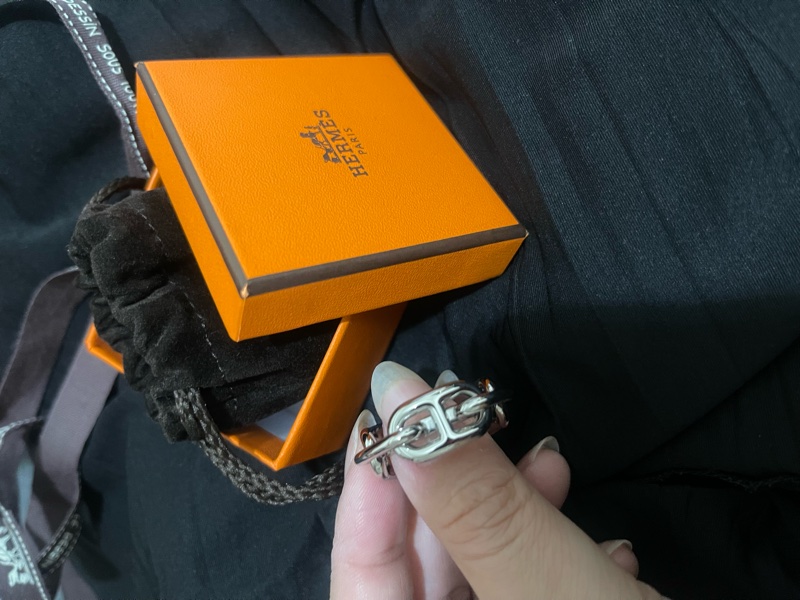 愛馬仕 絲巾環 全新hermes-5