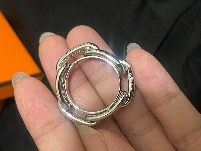 愛馬仕 絲巾環 全新hermes-10