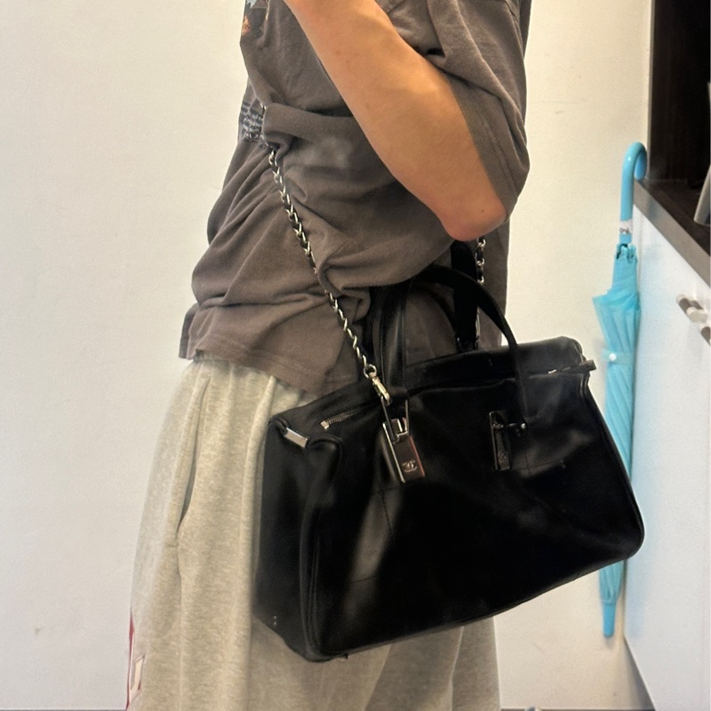 Chanel 香奈兒 2003年波士頓手提包-0