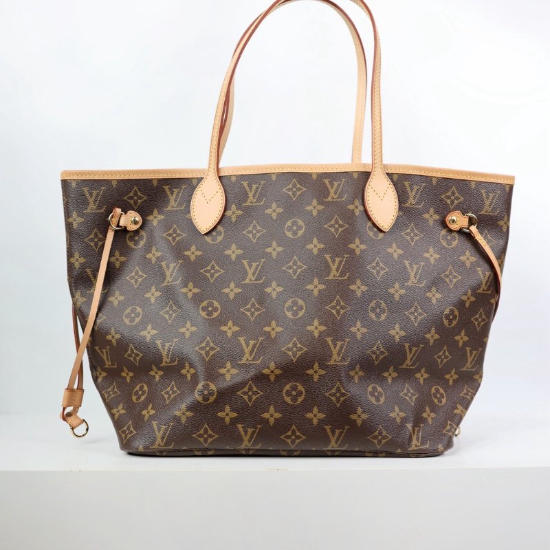 Lv neverfull MM 老花托特包-4