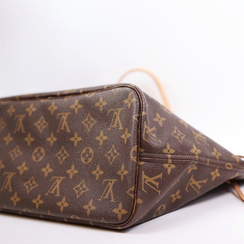 Lv neverfull MM 老花托特包-6