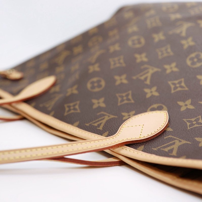Lv neverfull MM 老花托特包-8