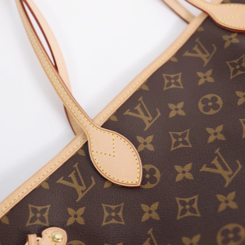 Lv neverfull MM 老花托特包-9