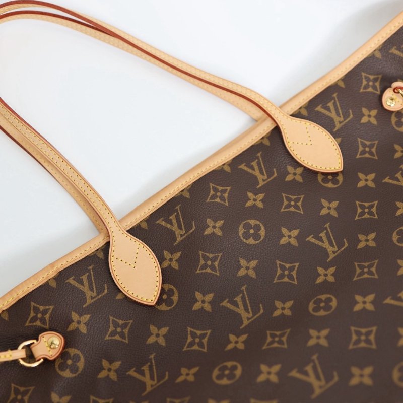 Lv neverfull MM 老花托特包-10