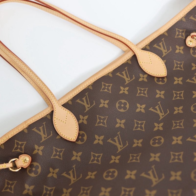 Lv neverfull MM 老花托特包-11
