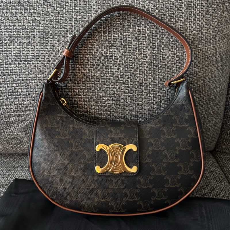 Celine - MEDIUM AVA TRIOMPHE BAG 腋下包 (全新購入一手包)-8