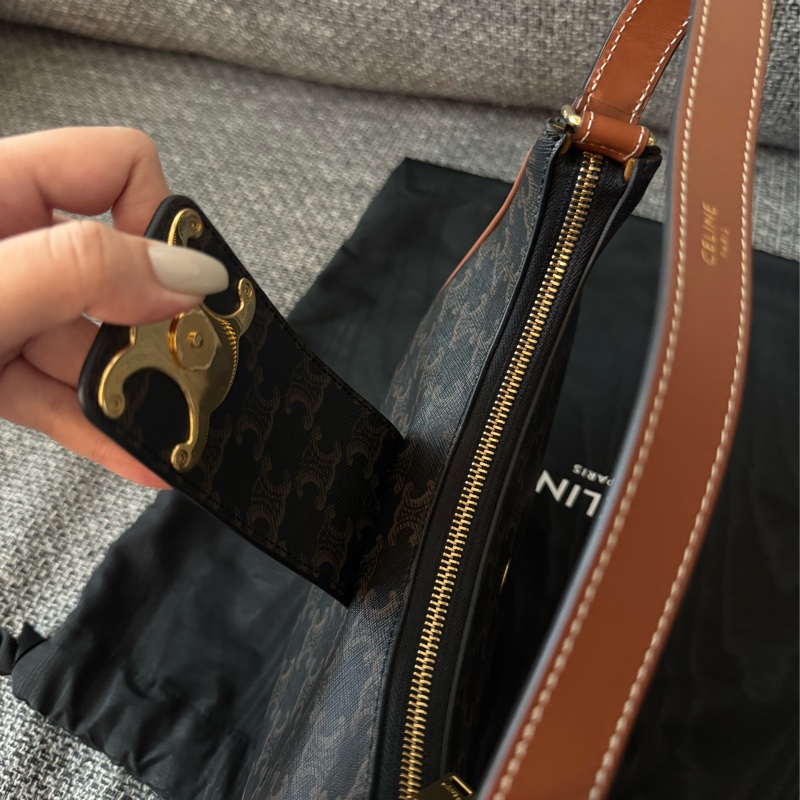 Celine - MEDIUM AVA TRIOMPHE BAG 腋下包 (全新購入一手包)-12