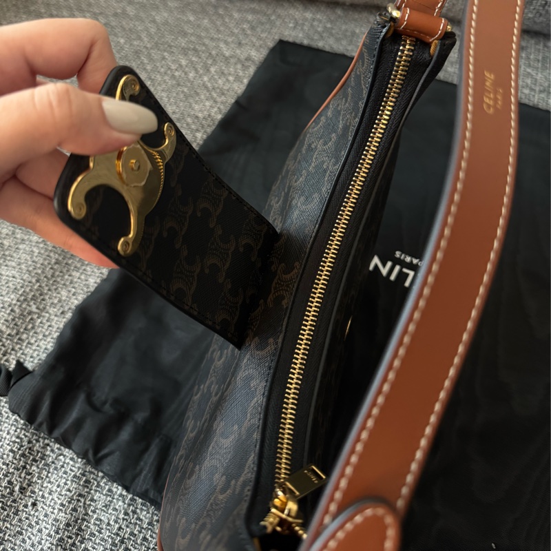 Celine - MEDIUM AVA TRIOMPHE BAG 腋下包 (全新購入一手包)-16