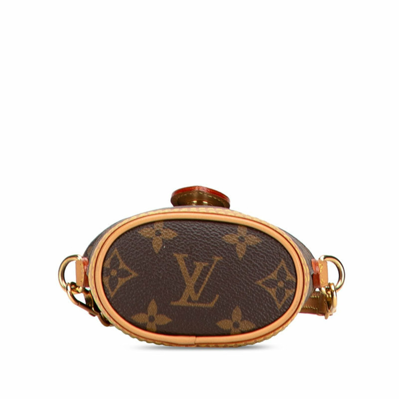 Louis Vuitton Monogram Fold Me Pouch 肩背包 M80874 棕色 皮革 女款包 LOUIS VUITTON-2