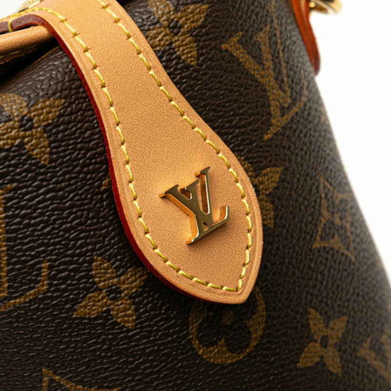 Louis Vuitton Monogram Fold Me Pouch 肩背包 M80874 棕色 皮革 女款包 LOUIS VUITTON-3