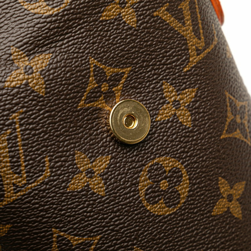 Louis Vuitton Monogram Fold Me Pouch 肩背包 M80874 棕色 皮革 女款包 LOUIS VUITTON-5