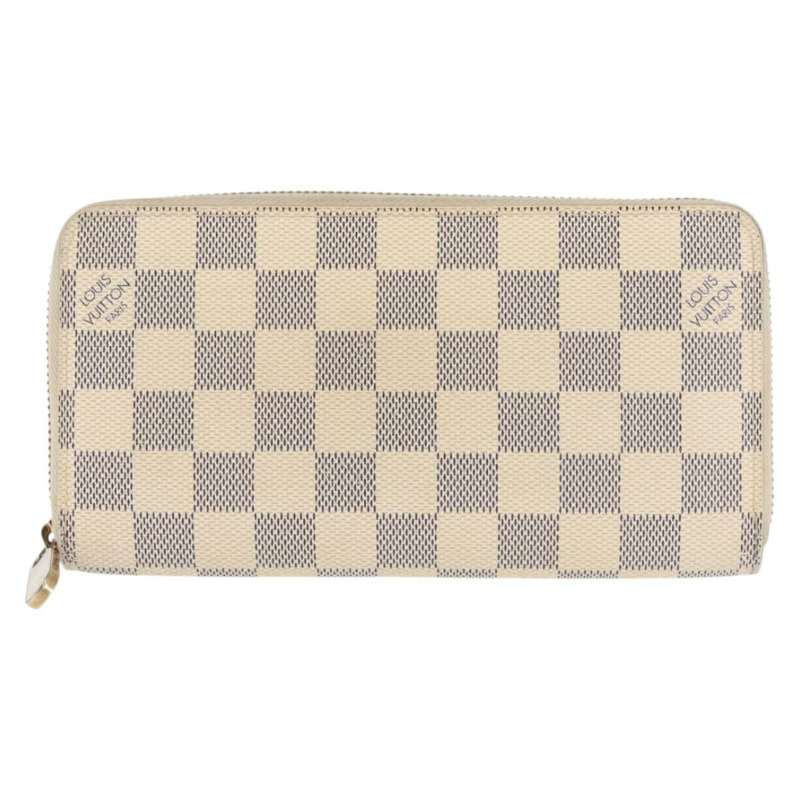 【日本直送】路易威登 Damier Azur Zippy 皮夾長錢包 N60019 LV 正品 144314-12