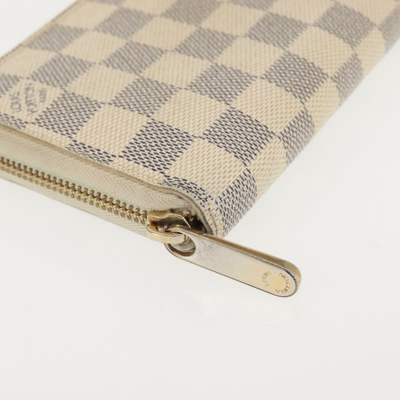 【日本直送】路易威登 Damier Azur Zippy 皮夾長錢包 N60019 LV 正品 144314-13