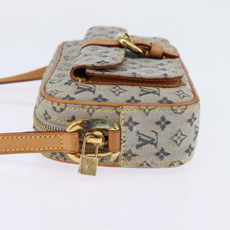 【日本直送】路易威登 Monogram 迷你 Juliet 中型單肩包 藍色 M92004 LV 正品 145320-2