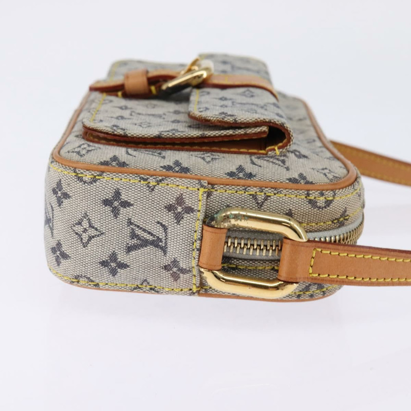 【日本直送】路易威登 Monogram 迷你 Juliet 中型單肩包 藍色 M92004 LV 正品 145320-3