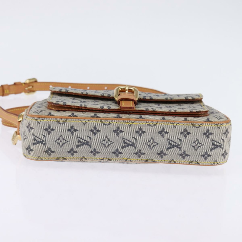 【日本直送】路易威登 Monogram 迷你 Juliet 中型單肩包 藍色 M92004 LV 正品 145320-4
