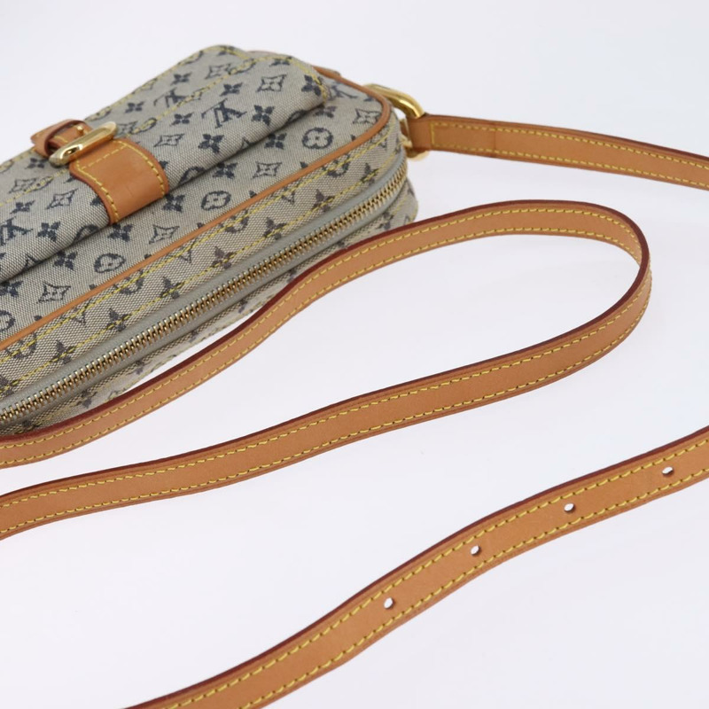【日本直送】路易威登 Monogram 迷你 Juliet 中型單肩包 藍色 M92004 LV 正品 145320-6