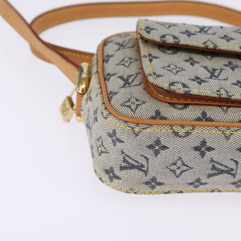 【日本直送】路易威登 Monogram 迷你 Juliet 中型單肩包 藍色 M92004 LV 正品 145320-13